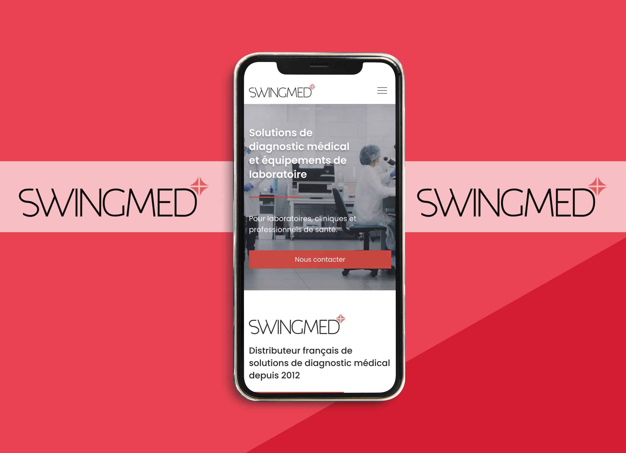 Maquette mobile Swingmed